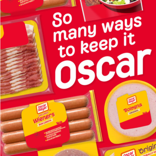 Oscar Mayer Uncured Bun-Length Wieners Hot Dogs