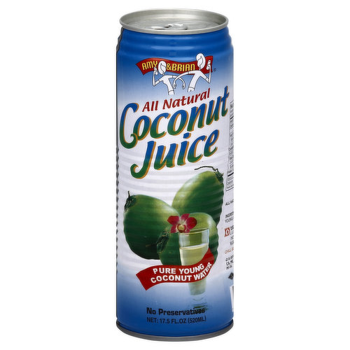 Amy & Brian Coconut Juice