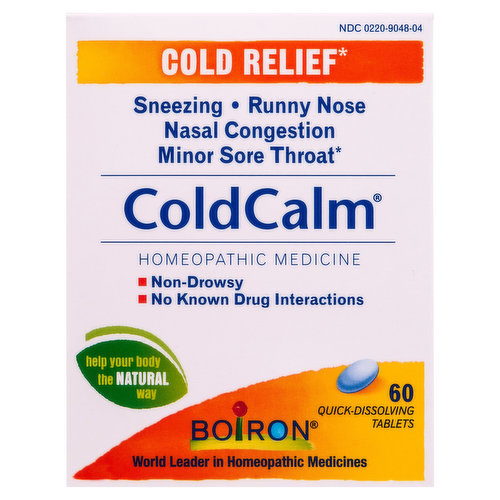 Cold Calm Cold Relief, Quick-Dissolving Tablets