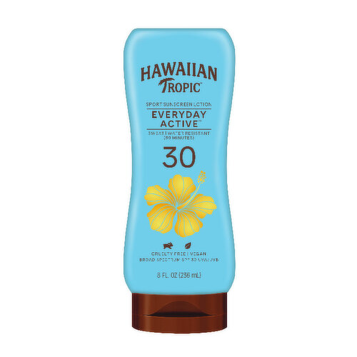 Hawaiian Tropic Everyday Active Broad Spectrum Sunscreen Lotion SPF 30