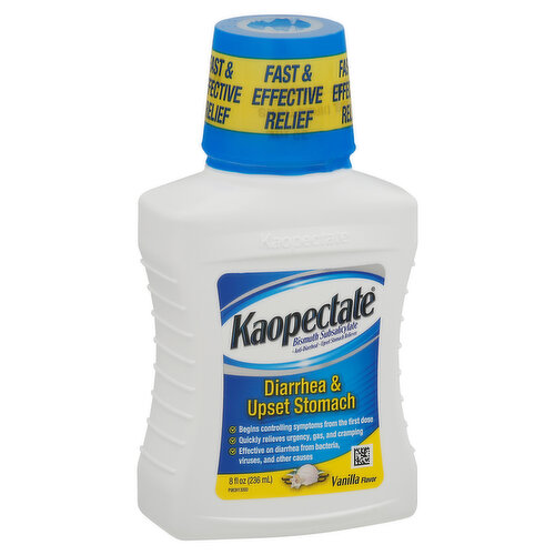 Kaopectate Diarrhea & Upset Stomach, Vanilla Flavor