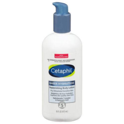 Cetaphil Body Lotion, Replenishing, Sheer Hydration