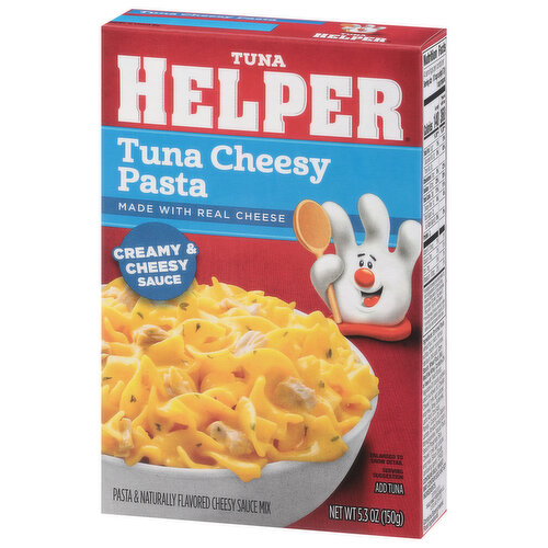 Tuna Helper Tuna Cheesy Pasta, Creamy & Cheesy Sauce