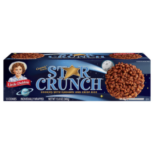 Little Debbie Cookies, Cosmic Snacks, Star Crunch