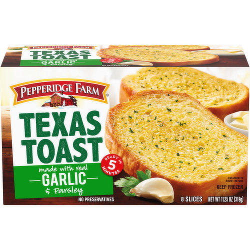 Pepperidge Farm® Texas Toast Texas Toast Garlic Bread