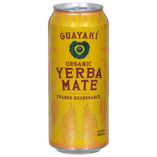 Guayaki Yerba Mate, Organic, Orange Exuberance