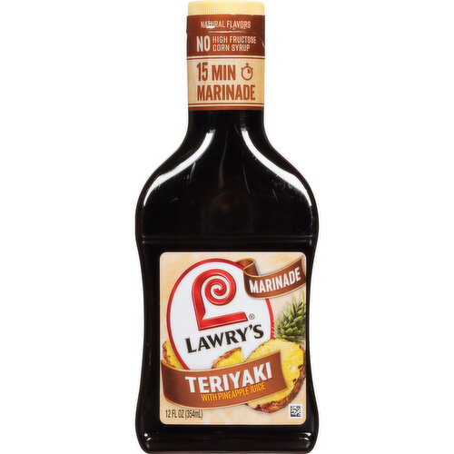 Lawry's Teriyaki With Pineapple Juice Marinade