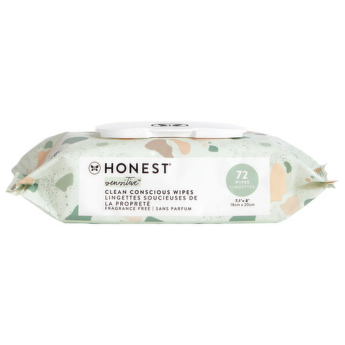 Honest Sensitive Wipes, Clean Conscious