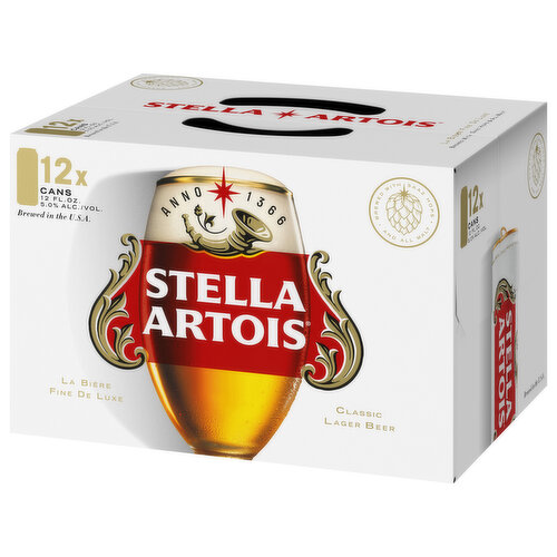 Stella Artois Beer, Lager, Classic