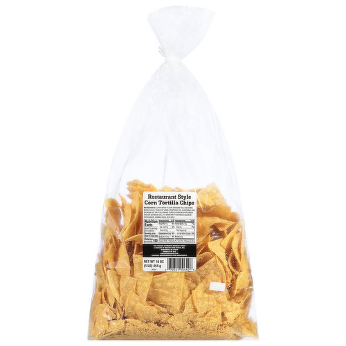 Reser's Tortilla Chips, Corn, Restaurant Style