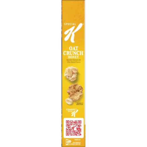 Kellogg's Crunchy Nut Clusters Honey & Oat, pack shot of Ke…