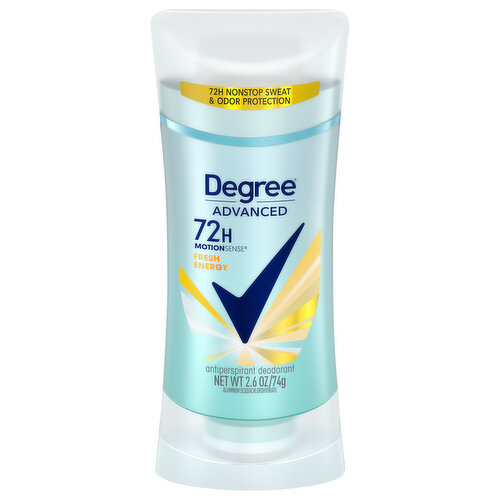 Degree Advanced Anti-Perspirant & Deodorant, Fresh Energy, Motionsense