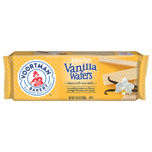 Voortman Bakery Wafers, Vanilla