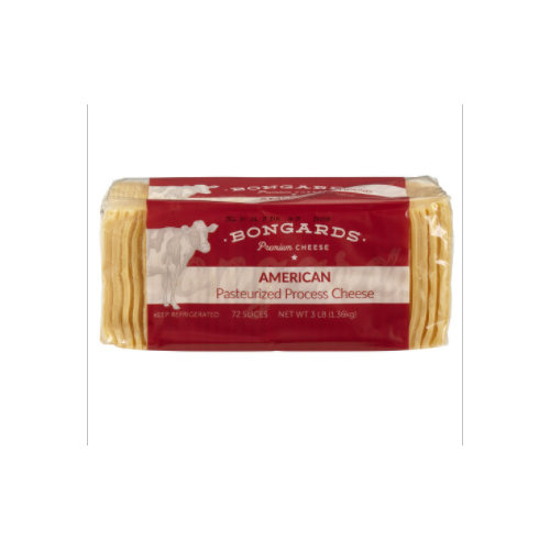 Bongards' Creameries American Cheese- Sliced