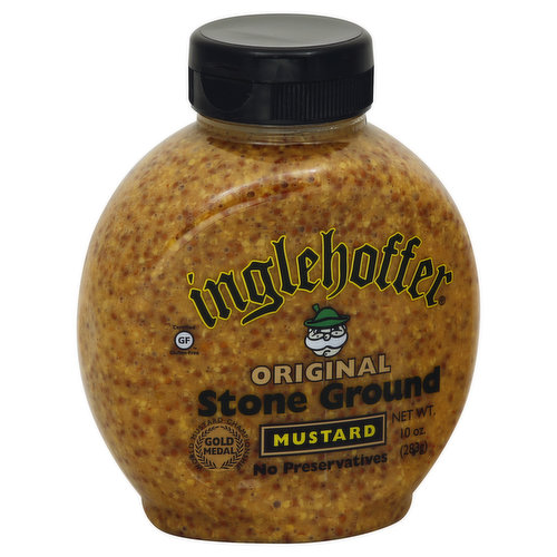 Inglehoffer Mustard, Stone Ground, Original