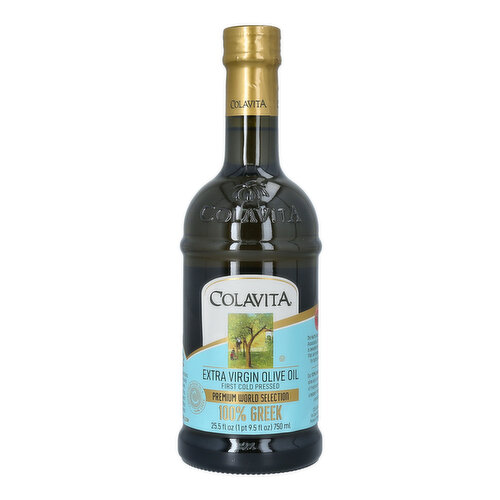 Colavita Olive Oil, Extra Virgin, 100% Greek, Classic