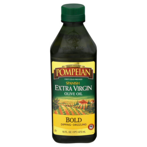 Olive Oil, Extra Virgin, Spanish, Bold