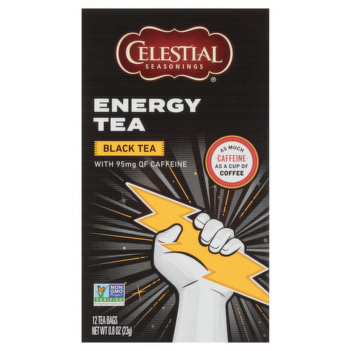 Celestial Seasonings Energy Tea Black Tea Bags