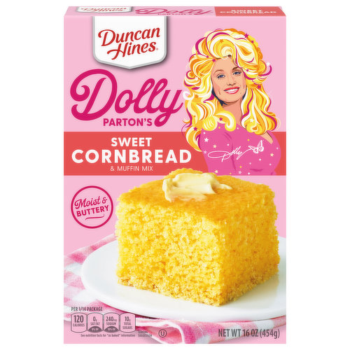 Duncan Hines Dolly Parton's Sweet Cornbread & Muffin Mix