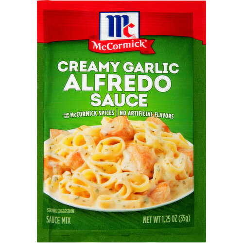 McCormick Creamy Garlic Alfredo Sauce Mix