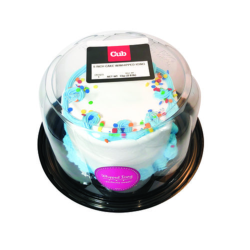 Cub Bakery 5” Whipped Cake