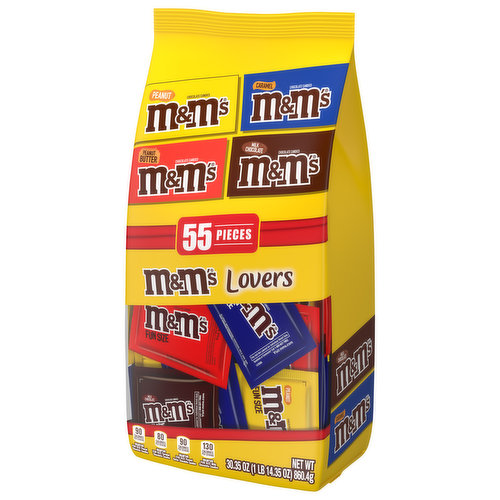 Calories in M&M's Peanut Butter M&M's (Fun Size) and Nutrition Facts