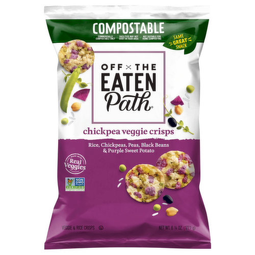 Off The Eaten Path Veggie Crisps, Chickpea