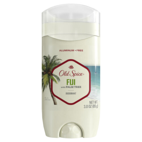 Old Spice Fresher Collection Old Spice Men's Deodorant Aluminum-Free Fiji with Palm Tree, 3oz