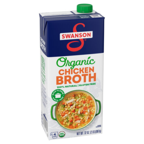 Swanson® Organic 100% Natural Chicken Broth