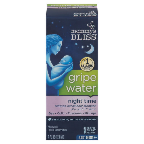 Mommy's Bliss Gripe Water, Night Time
