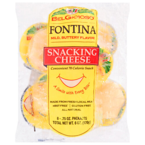 BelGioioso Snacking Cheese, Fontina