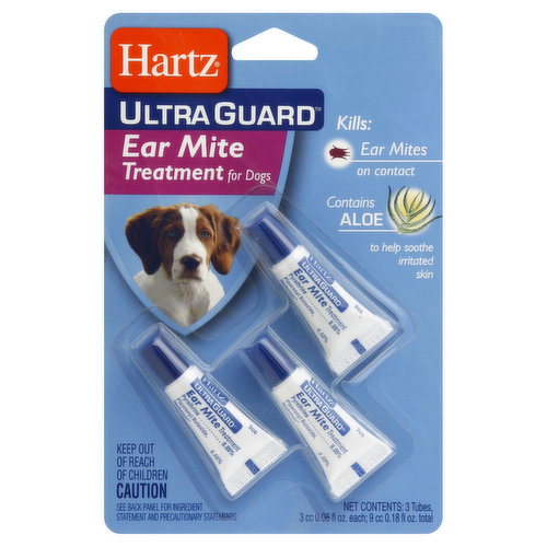 Hartz Ultra Guard Ear Mite Treatment, for Dogs