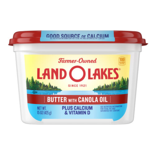 Land O Lakes Butter with Canola Oil Plus Calcium & Vitamin D