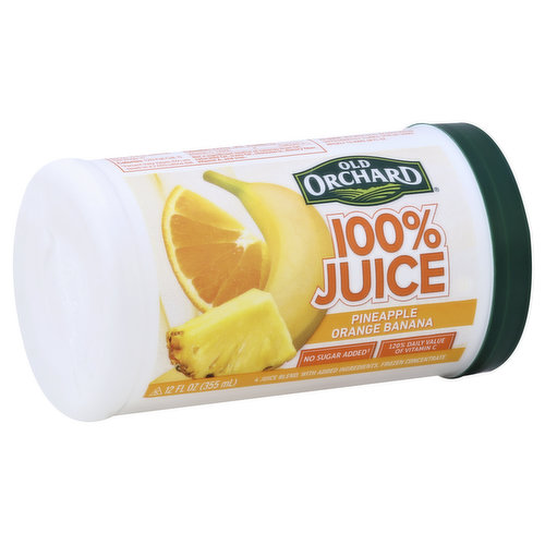 Old Orchard 100% Juice, Pineapple Orange Banana