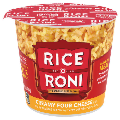 Rice-A-Roni Rice, Creamy Four Cheese Flavor