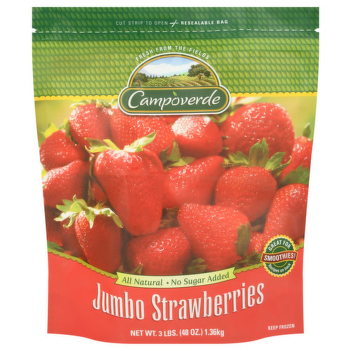 Campoverde Strawberries, Jumbo