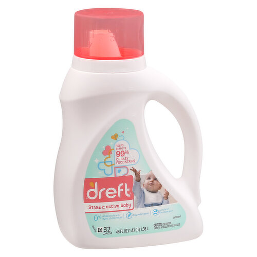 Dreft Soap, Bottle & Dish - 18 fl oz