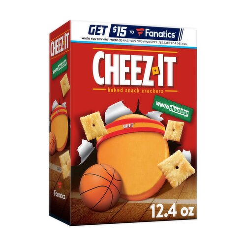 Cheez-It Cheese Crackers, White Cheddar