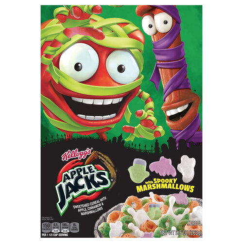 Apple Jacks Cereal, with Spooky Marshmallows