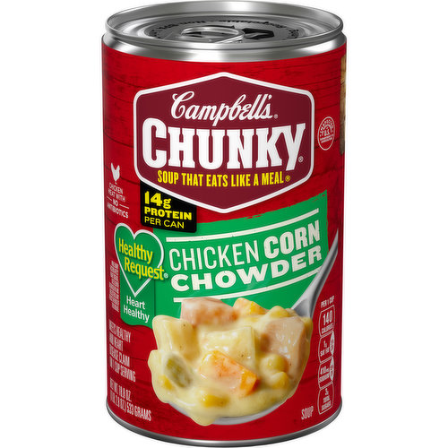 Campbell's® Chunky® Healthy Request® Healthy Request Chicken Corn Chowder Soup