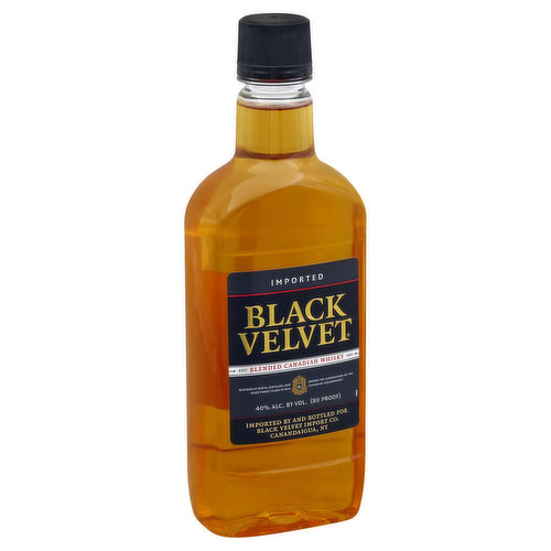 Black Velvet Whisky, Blended Canadian