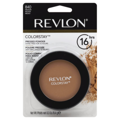 Revlon Colorstay Pressed Powder, Medium 840