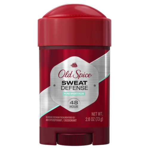 Old Spice Sweat Defense Old Spice Sweat Defense Anti-Perspirant Deodorant for Men, Pure Sport Plus, 2.6 oz