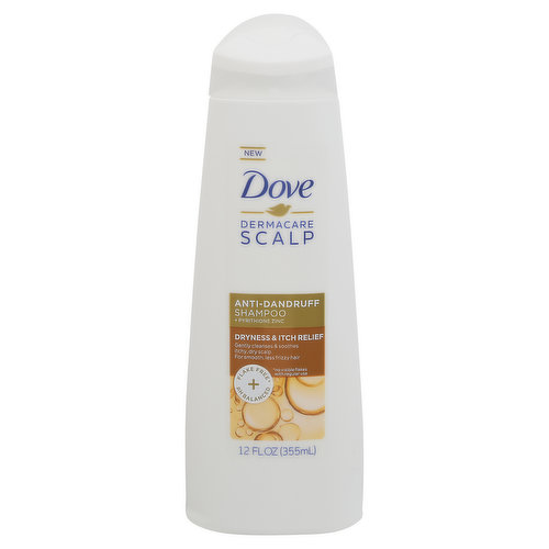 Dove Dermacare Scalp Shampoo, Anti-Dandruff, Dryness & Itch Relief