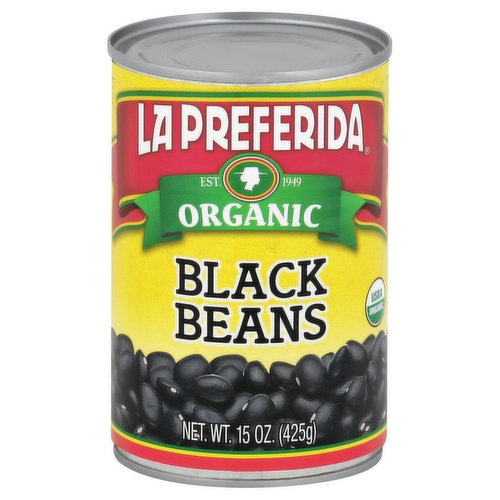La Preferida Organic Beans, Black
