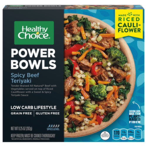 Healthy Choice Power Bowls, Spicy Beef Teriyaki