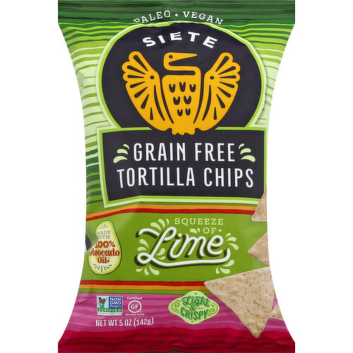 Sea Salt Grain Free Tortilla Chips 5 oz - 6 Bags