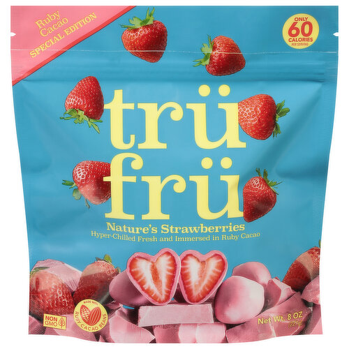Tru Fru Nature's Strawberries, Ruby Cacao