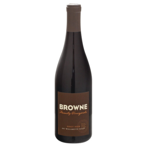 Browne Family Vineyards Pinot Noir, Willamette Valley, 2017