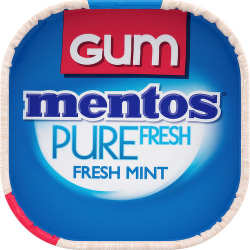 Mentos pure fresh fresh mint, chewing-gum mentos bottle